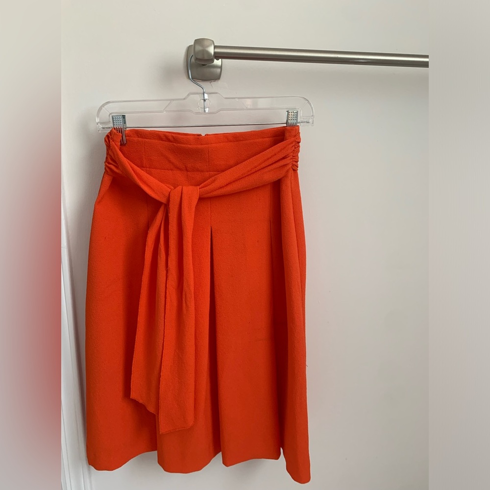 Orange skirt